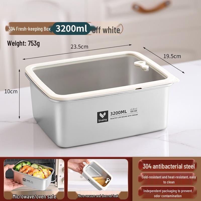 

RuHan 304 Stainless Steel Food Storage Container