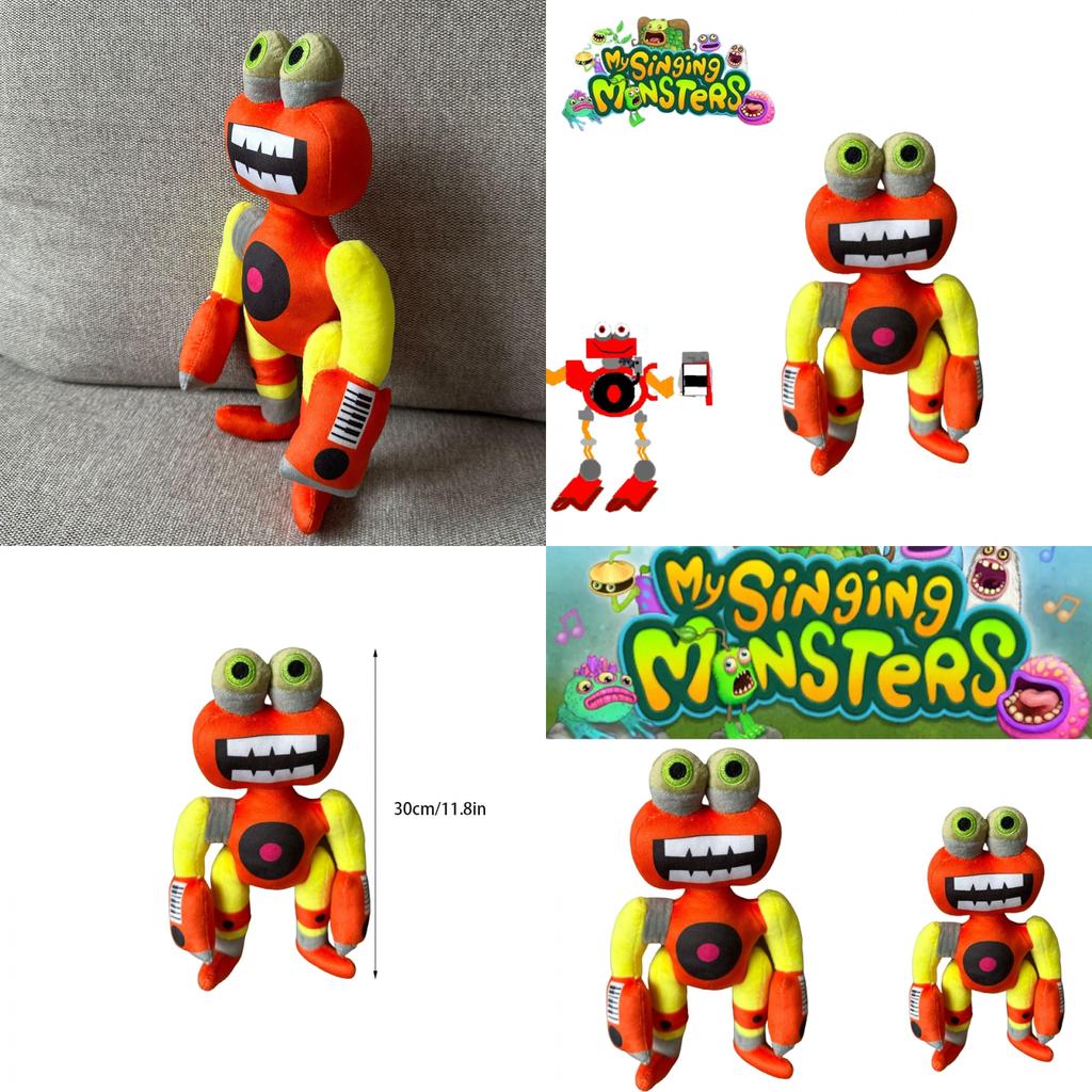 Plush My Singing Monsters Wubbox Stuffed Animal Dolls Kids Baby Birthday Gift