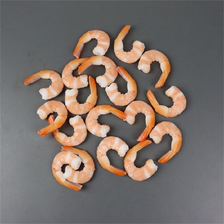 4 Pezzi/Confezione Gamberetti Artificiali Pvc Cibo Similato Modello Gamberetto Cibo Similato