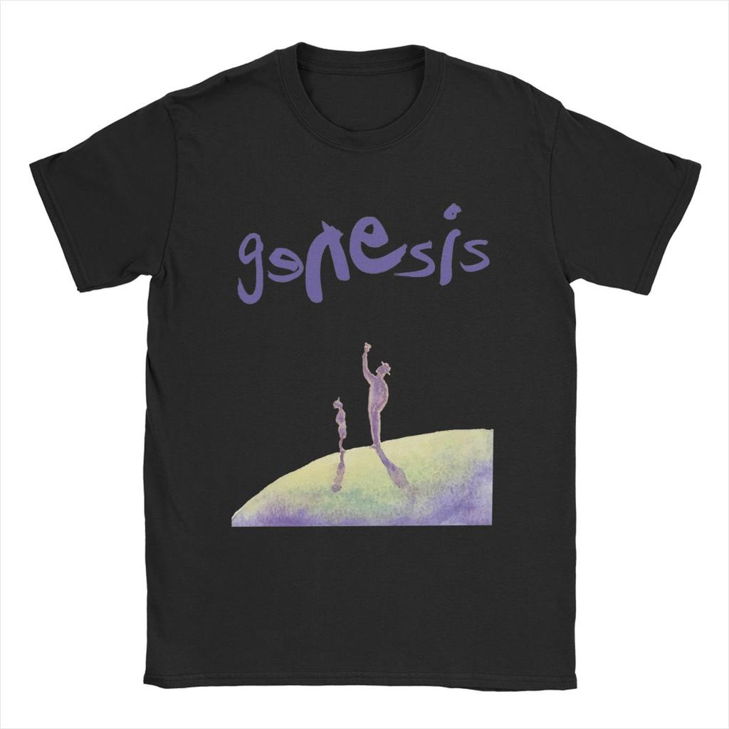 Camisetas de Genesis The Band para Hombre Vintage 100% Algodón Camiseta Cuello Redondo Manga Corta Camiseta Idea de Regalo Tops