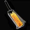 Jesnoe Stainless Steel French Fry Basket, Long Fries Potato Chip Container, Perfect for French Fries, Potato Chip Squeezer, Kitchen Tool
