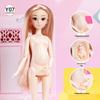 30CM Pregnant Doll with Real Eyes & Long Eyelashes – Multi-Jointed Nude Doll Body