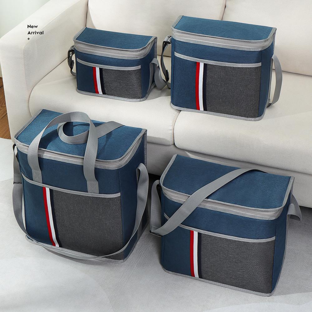 Modern Minimalist Reusable Insulated Food Carrier With Storage For Family And Outdoor Activities
