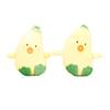And Cute Soft Banana Duck Plushie Keychain Sweet Pp Cotton Filled Toy