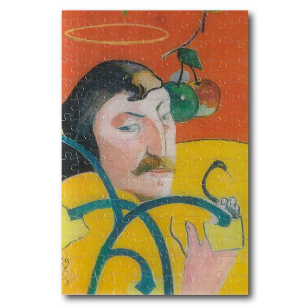 

Пазл Кристалл ультра-мини из прозрачного пластика, автопортрет Гогена, 150 деталей
