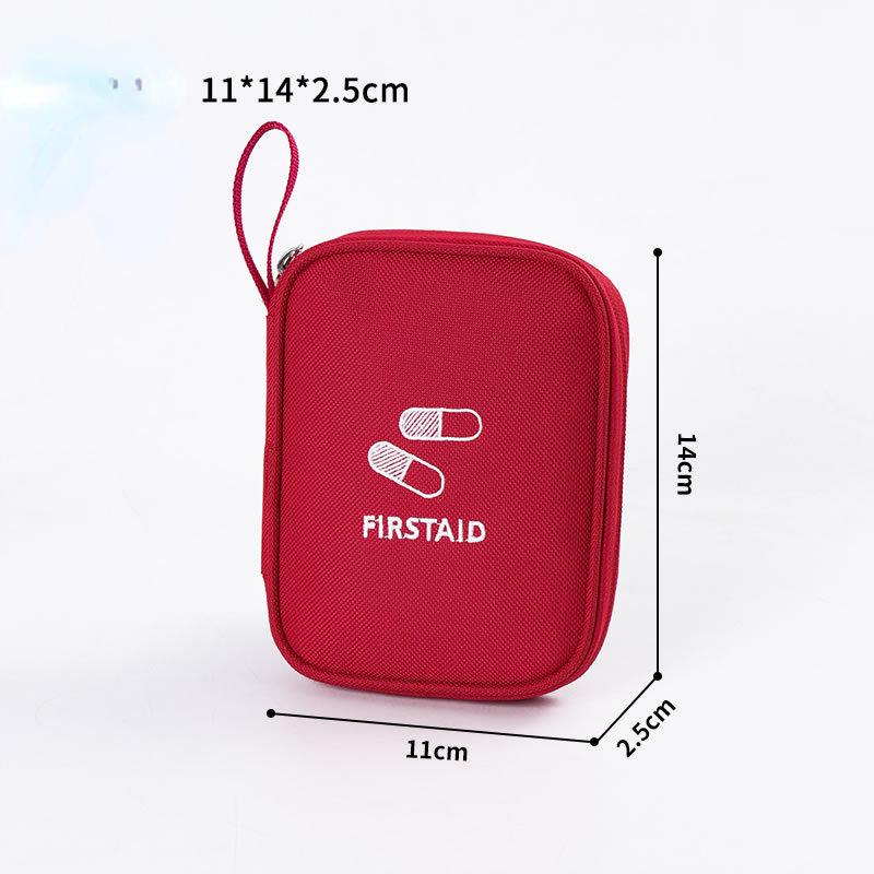 Portable Empty First Aid Kit Medicine Storage Bag Mini Medical Kit Organizer for Travel Sports Pills Management First Aid Bag