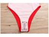Women's 2020 Sexy One-Piece Swimsuit with Chest Pads, Solid Color, Sleeveless Triangle Beachwear