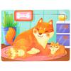 15*11cm 3D Puzzle Cartoon Animals Wood Puzzle Kids Cognitive Jigsaw Puzzle Baby Wooden Toys Educational Toys for Children