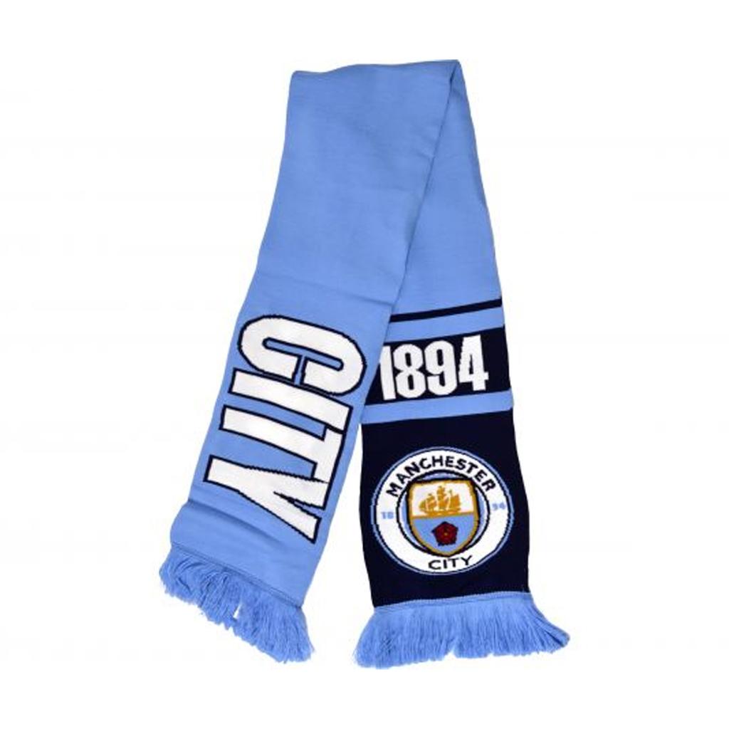 Manchester City FC Nero Scarf