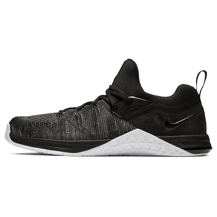 New Nike Metcon Flyknit 3 Black Matte Silver AQ8022-001