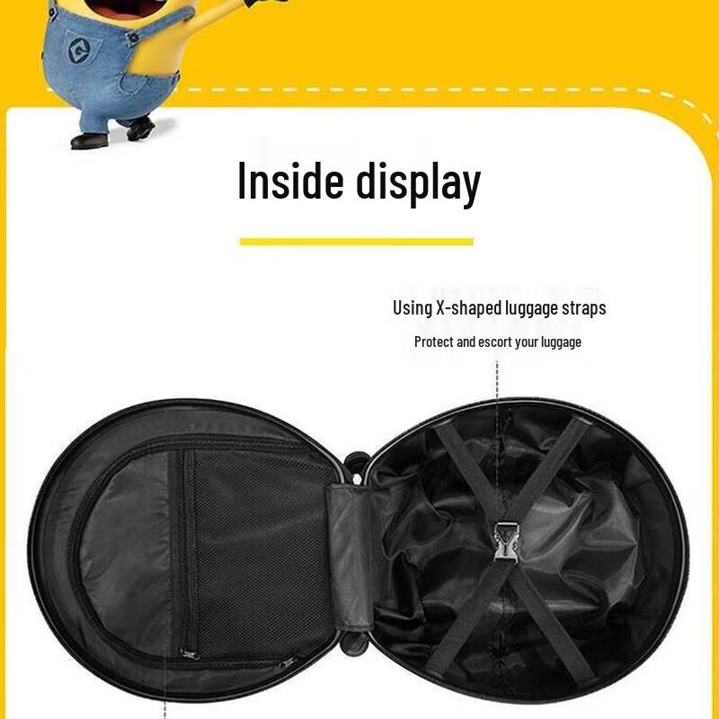 Valigia per bambini da 16 pollici con i Minion di Cattivissimo Me