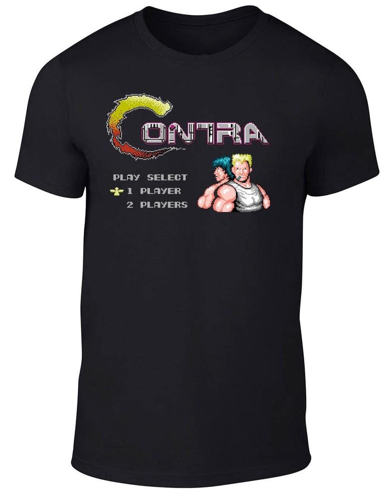 Contra NES Select Screen T-Shirt Unisex T-Shirt XXXL