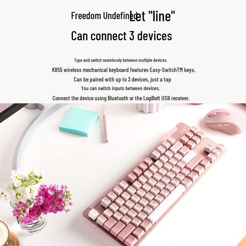 Logitech K855 Wireless Bluetooth Mechanical Keyboard