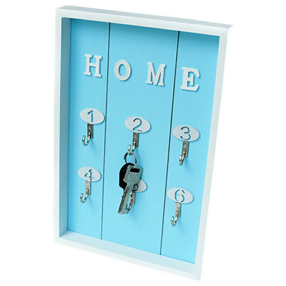 Creative Wall-Mounted Key Jewelry Hanging Holder Organizer Entryway Decorative Storage Rack