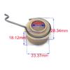 Durable Fuel Line Oil Pump Kit Compatible for  Ms290 Ms310 Ms390 029 039 Chainsaw Worm Gear Replacement Accessories