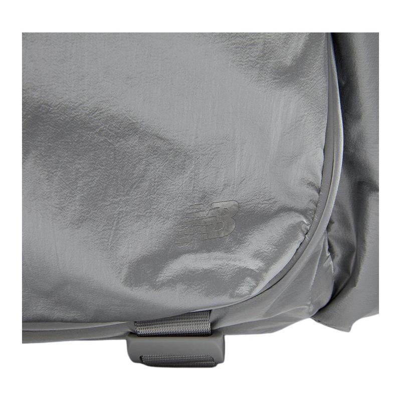 New Balance Nylon Backpack Unisex Silver New Balance NBGCEF70491