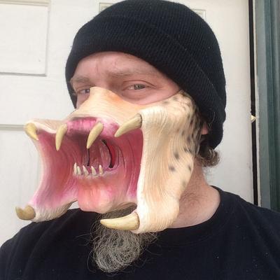 Predator Mask Cosplay Mask Halloween Party Horror Face Mask Toys