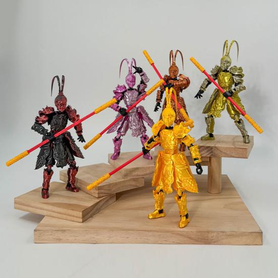 Monkey King Action Figure 3D Printed Movable Joints Monkey Model Great Sages Equalling