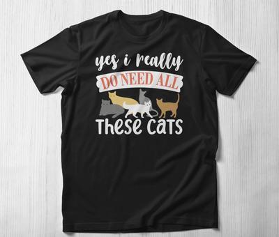 Katzenmama Shirt, Lustiges Katzen Shirt Katzenliebhaber Geschenk für Frauen Geschenke für Katzenliebhaber