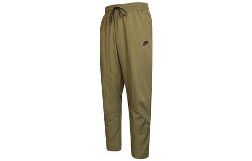 Nike Sportswear Essentials Series Casual Pants Men s Olive Green DQ4344-222 M зелёный