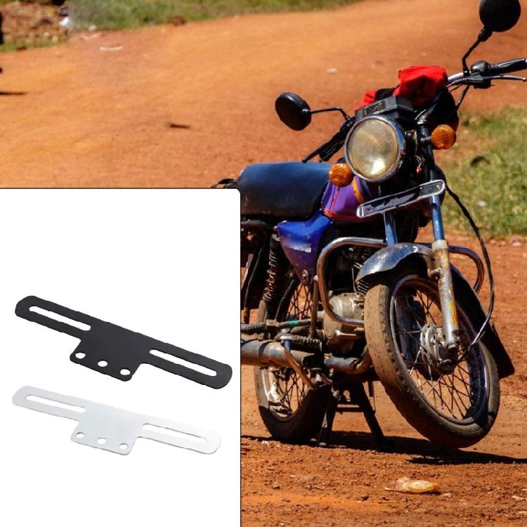Robuste Metall-Motorrad-Rücklicht-Halterung Kennzeichenhalter mit Rücklicht-Halter Halter Zubehör für Fahrer