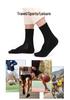 Herren Dicke Baumwoll-Sportsocken - Atmungsaktiv, Schweißabsorbierend, Basketball- und Laufsocken