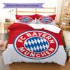FC Bayern Munchen Custom Name Pattern Bedding,Quilt Set Quilt Cover Pillowcase Home Birthday Gift(1 * duvet cover + 2 * pillowcase, without core)