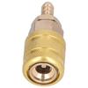 6.5mm Tire Inflator Chuck Quick Connection Connector for Car Motorcycle with American Tyre Valve