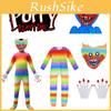 Unisex Huggy Wuggy Cosplay Jumpsuit Mask For Kids