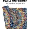 Colorful Mandala Bohemian Placemats Vintage Floral Washable Heat Resistant Boho Place Mats Indian Ethnic Ramadan Dinner Placemat