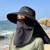 Face Mask Women Sun Hat Sun Protection Sunscreen Bucket Hat Fishing Cap Cover Face Cap  Climbing