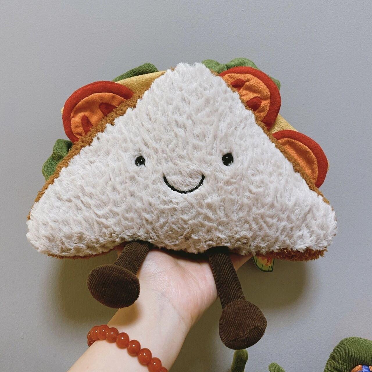 

Новые детские игрушки Веселый сэндвич Милая модная плюшевая кукла 13Cm (weight 50g)