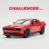 Modellino in lega Dodge Challenger Hellcat Redeye Scala 1/32 Muscle Car con Suono e Luci Giocattolo per Bambini Collezionabili Regalo di Compleanno