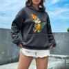 Disney Mickey Graphic Print Hoodie Autumn Women Men Casual Pullover Sweatshirt Streetwear Vintage Cartoon Tops Jacket Daily Wear