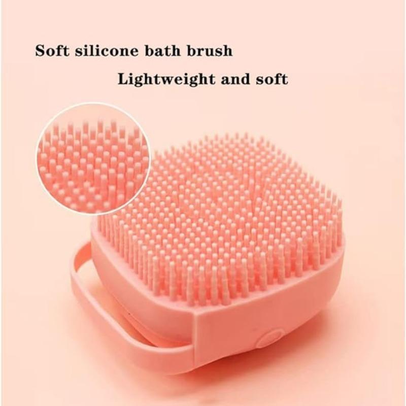 Bathroom Dog Cat Bathing Massage Glove Brush Soft And Safe Silicone Pet Brush