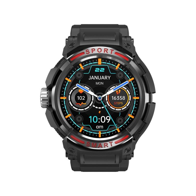 Rainbuvvy Chytré hodinky GT100 2 v 1 Bluetooth volání, srdeční frekvence, spánek, počítání kroků, počítání kalorií, sportovní hodinky s náhlavní soupravou Bluetooth