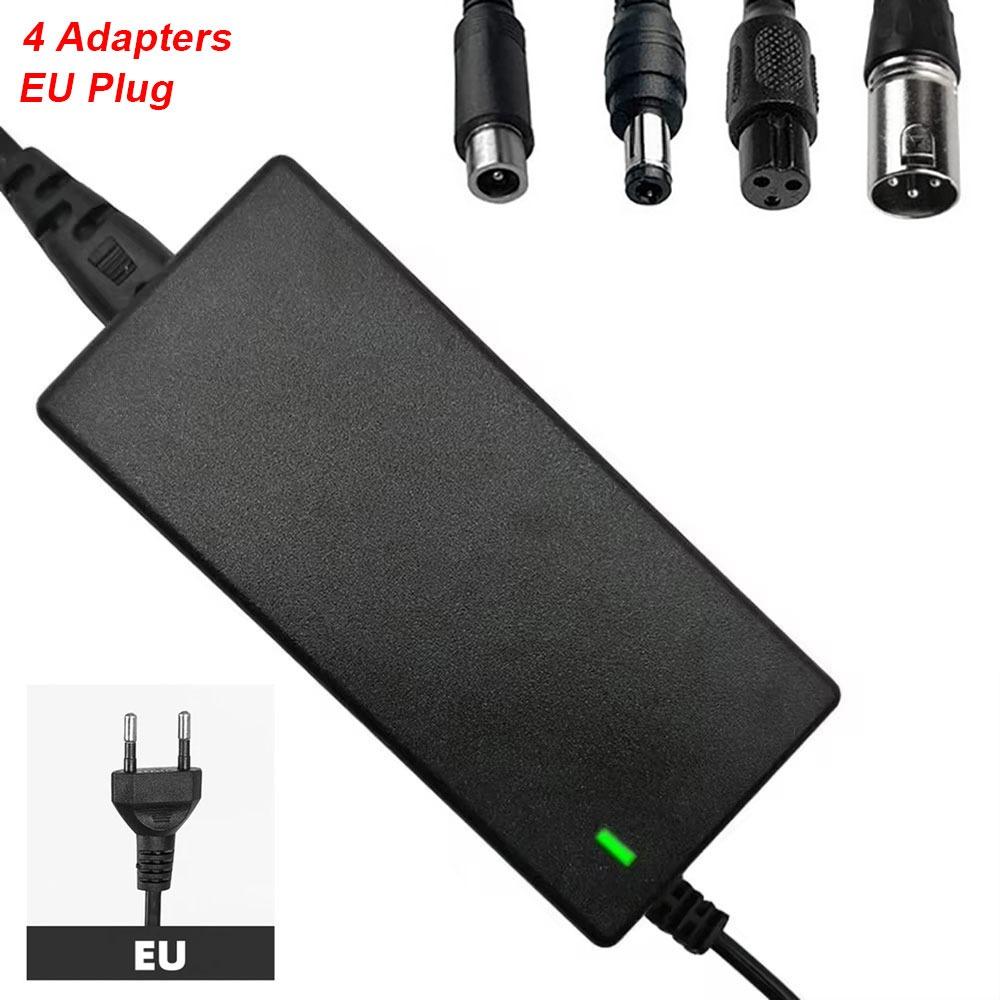 1Set AC 100-240V Electric Scooter Power Adapter For 24-36V Lithium Battery Charger
