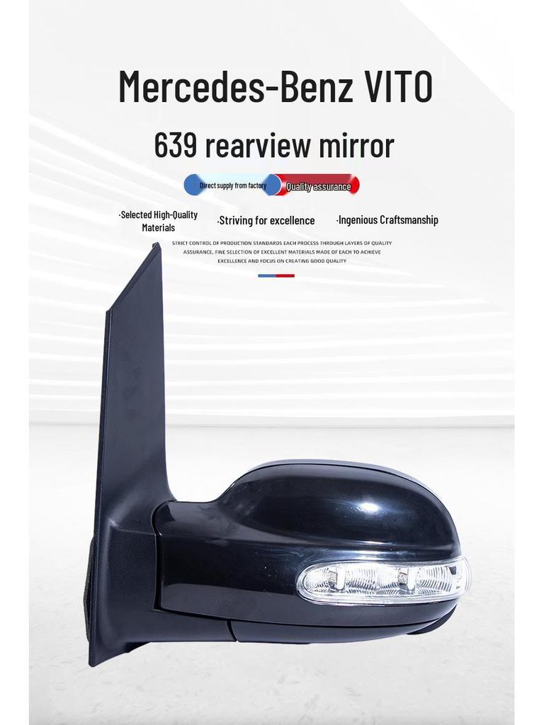 Mercedes-Benz VITO 639 Rearview Mirror Exterior Reflector Assembly