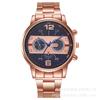  Luxury Fashion Mens Stainless Steel Quartz Wristwatch for Men Business Casual Watch Best Gifts Clock for Husband,Family,Friend