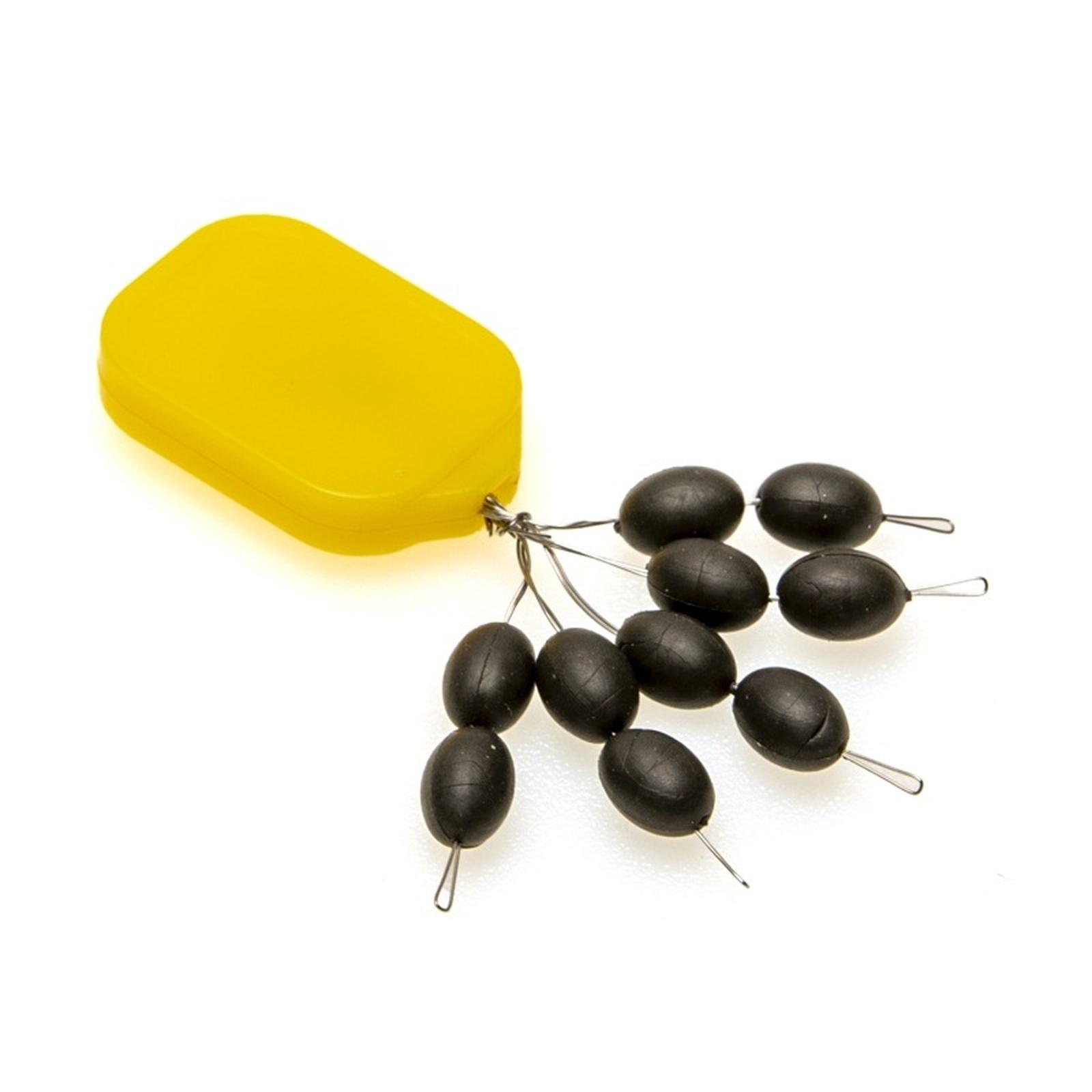 

Hooklink Clinga for Terminal Rig, Tungsten Rubber Weight to Pin Hook Link and Anchor For Hair Rig End for Bank Tackle Stability one size жовтий