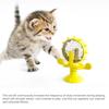 1 Stk. Neuer interaktiver Futterspender Lustiger auslaufender Langsamfutterspender Karussell Haustier Haustierbedarf Auslaufender Ball IQ-Training Haustier Katzen Hunde