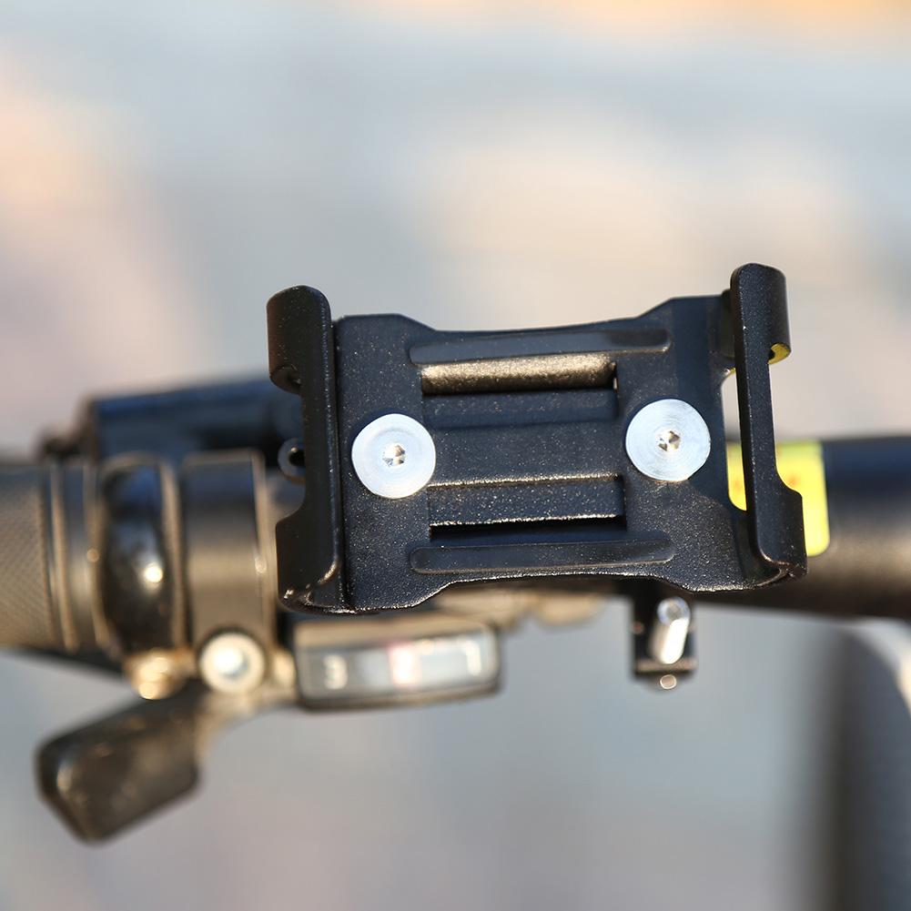 Motorcycle Bike Phone Holder Aluminum Anti-slip Bracket GPS Clip Phone Stand