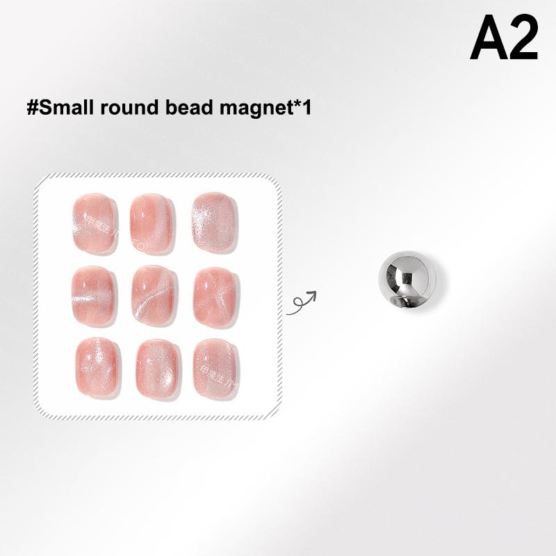 

Нейл-арт Магнітна паличка для нігтів Магнітна кулька Котяче око Алюмінієва ручка Циліндричні магнітні інструменти для УФ-гелю Двостороння інструменти для дизайну нігтів