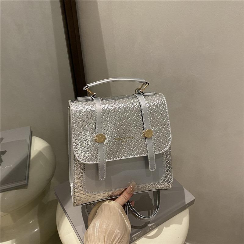 Fashion Small Backpack Autumn New Niche Design College Style Portable Small Square Bag Travel Bag