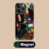 Anime Durarara Phone Case for iPhone 17 16 15 14 13 12 11 Air Pro Max Plus Mini Glass MagSafe Cover