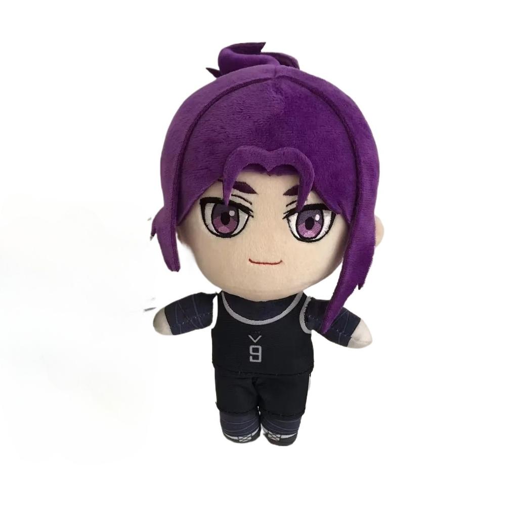 20cm Anime BLUE LOCK Plush Dolls Soft Stuffed Seishiro Nagi Plush Toys Cute Pillow Reo Mikage Dolls Kids Fans Gift