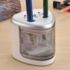 Automatic Pencil Sharpener Two-hole Electric Touch Switch Pencil Sharpener Stationery Home Office School Supplies