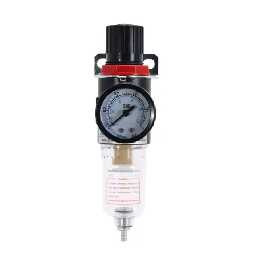 AFR-2000 Unidad de Tratamiento de Aire de Filtro Neumático Regulador de Presión Válvula Reductora de Compresor Separación de Aceite y Agua Indicador AFR2000
