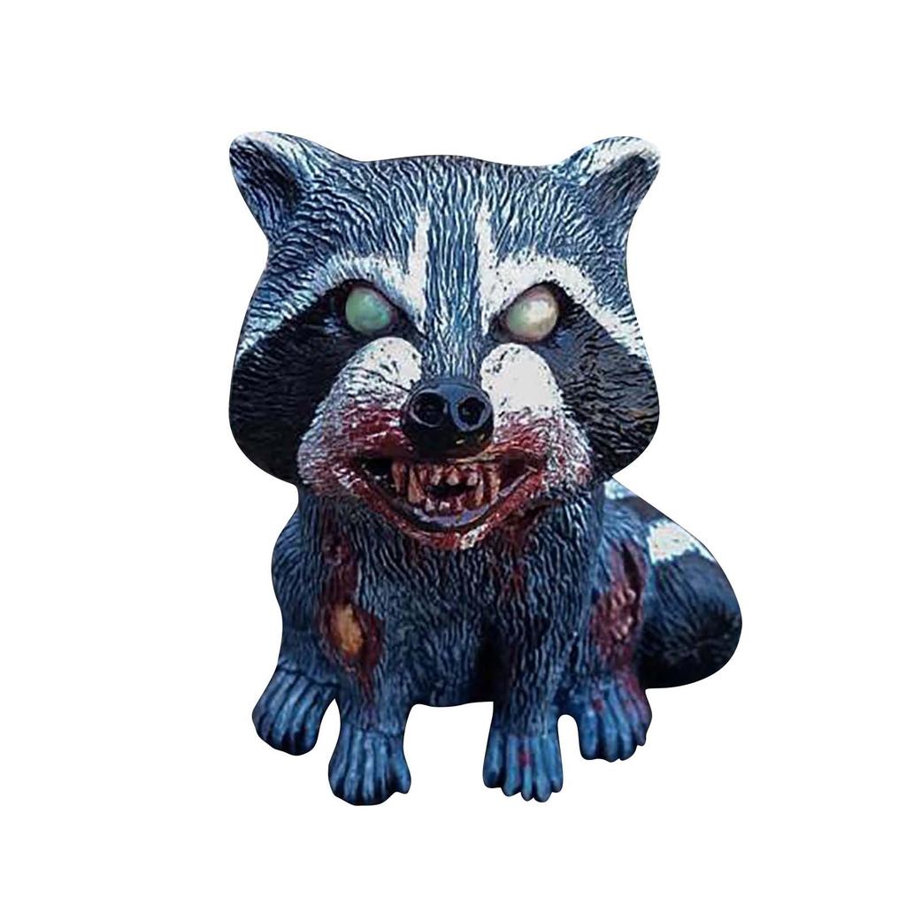 Halloween-Horror-Tierharz-Ornamente, die infizierten Tiere, Horror-Handbüro