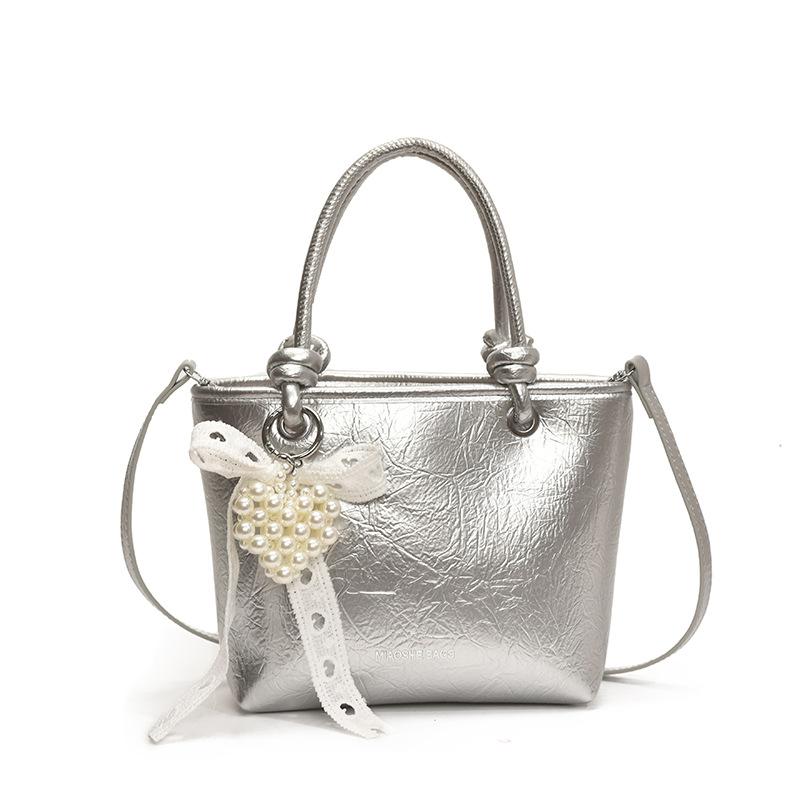 Beliebte kleine Taschen Damen Frühling und Sommer 2025 Neue Umhängetaschen Modische tragbare Beuteltaschen